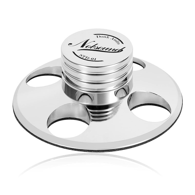 Nobsound STB-01 LP Vinyl Turntables Metal Disc Stabilizer Record Weight HiFi (Silver) - Image 5
